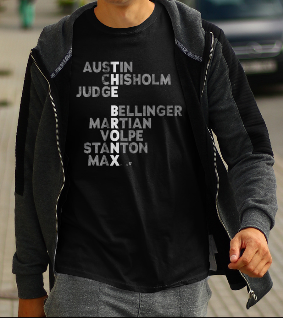 Austin Chisholm Judge The Bronx Bellinger Martian Volpe Stanton Max 2025 T-Shirt