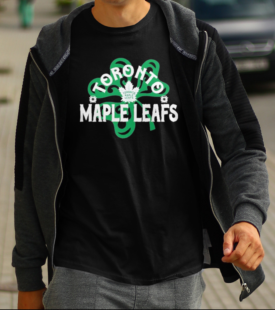 Toronto Maple Leafs St. Patrick’s Day Shamrock Richmond T-Shirt