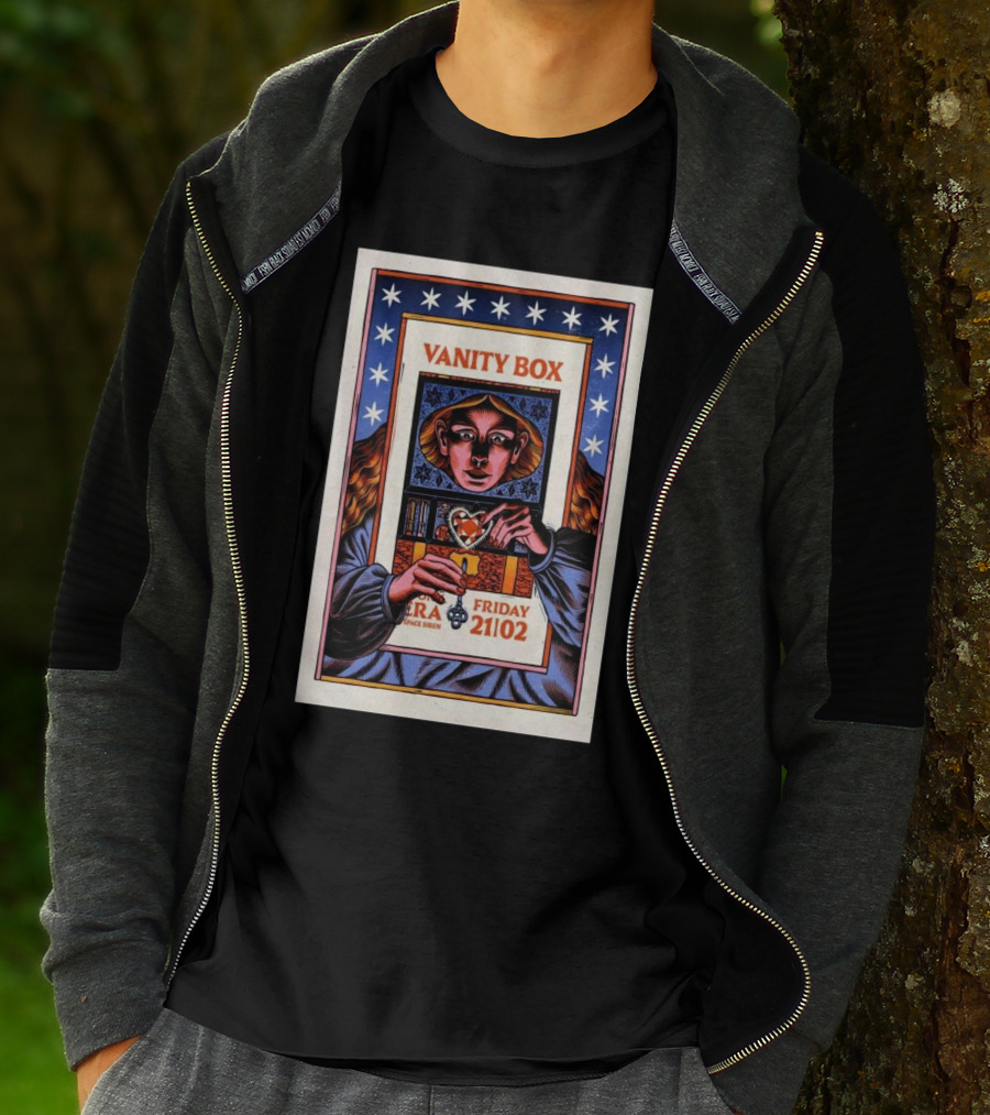 Vanity Box Vera Space Siren Friday February 21 2025 Groningen T-Shirt