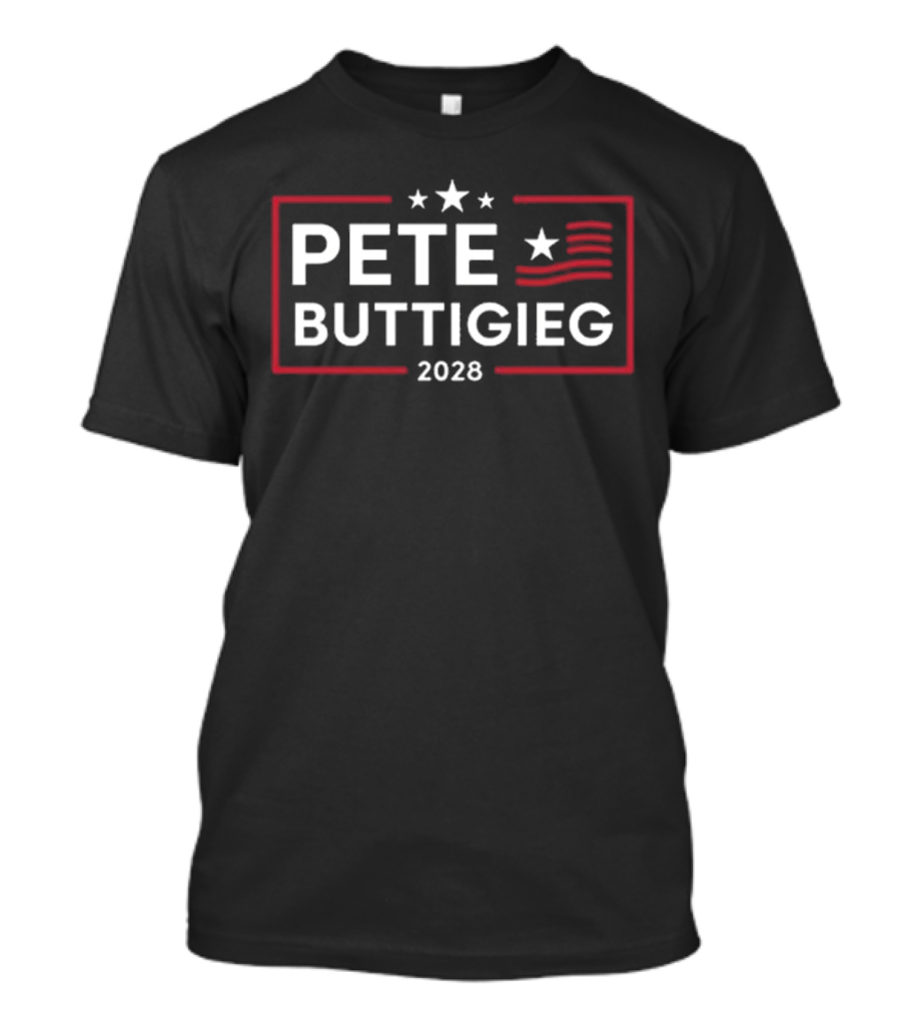 Wickedfabulouscom Pete Buttigieg 2028 Stars And Stripes T-Shirt