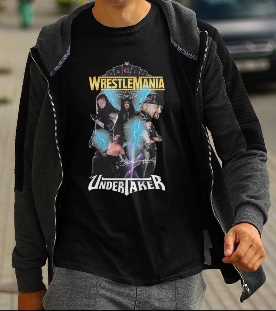 WrestleMania 41 Vegas The Undertaker 2025 T-Shirt