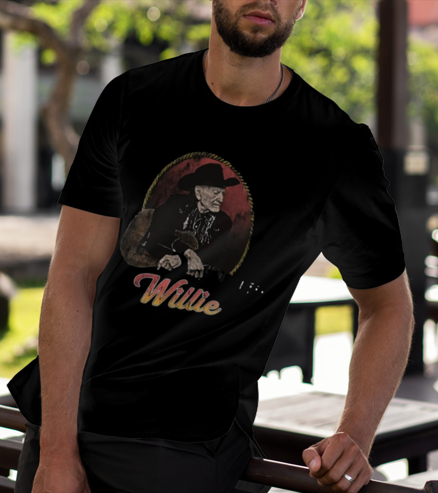 Willie Nelson 2025 Vintage Country Style T-Shirt
