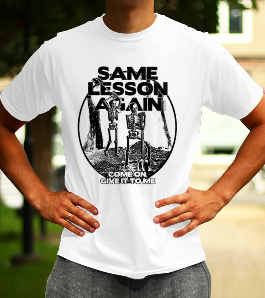 2025 Paramore Same Lesson Again T-Shirt