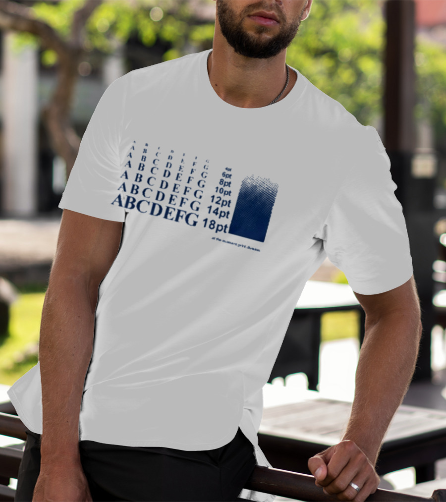 Abcdefg 6pt 8pt 10pt 12pt 14pt 18pt At The Moment PxFx Chameleon T-Shirt