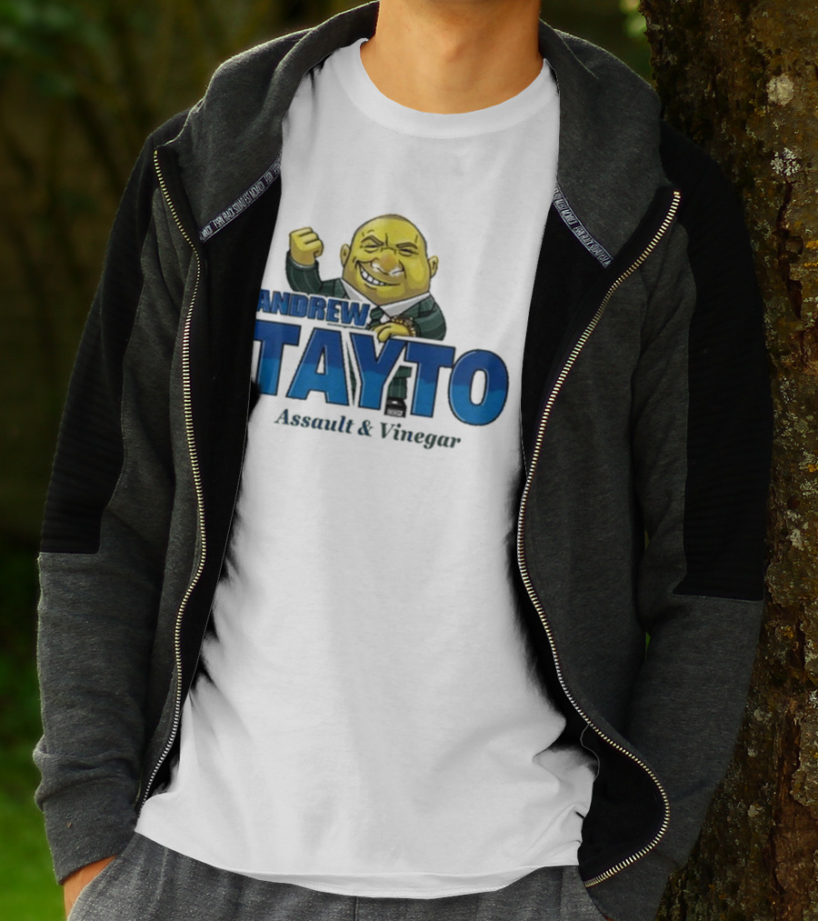 Andrew Tayto Assault & Vinegar Waterford Whispers Charity T-Shirt