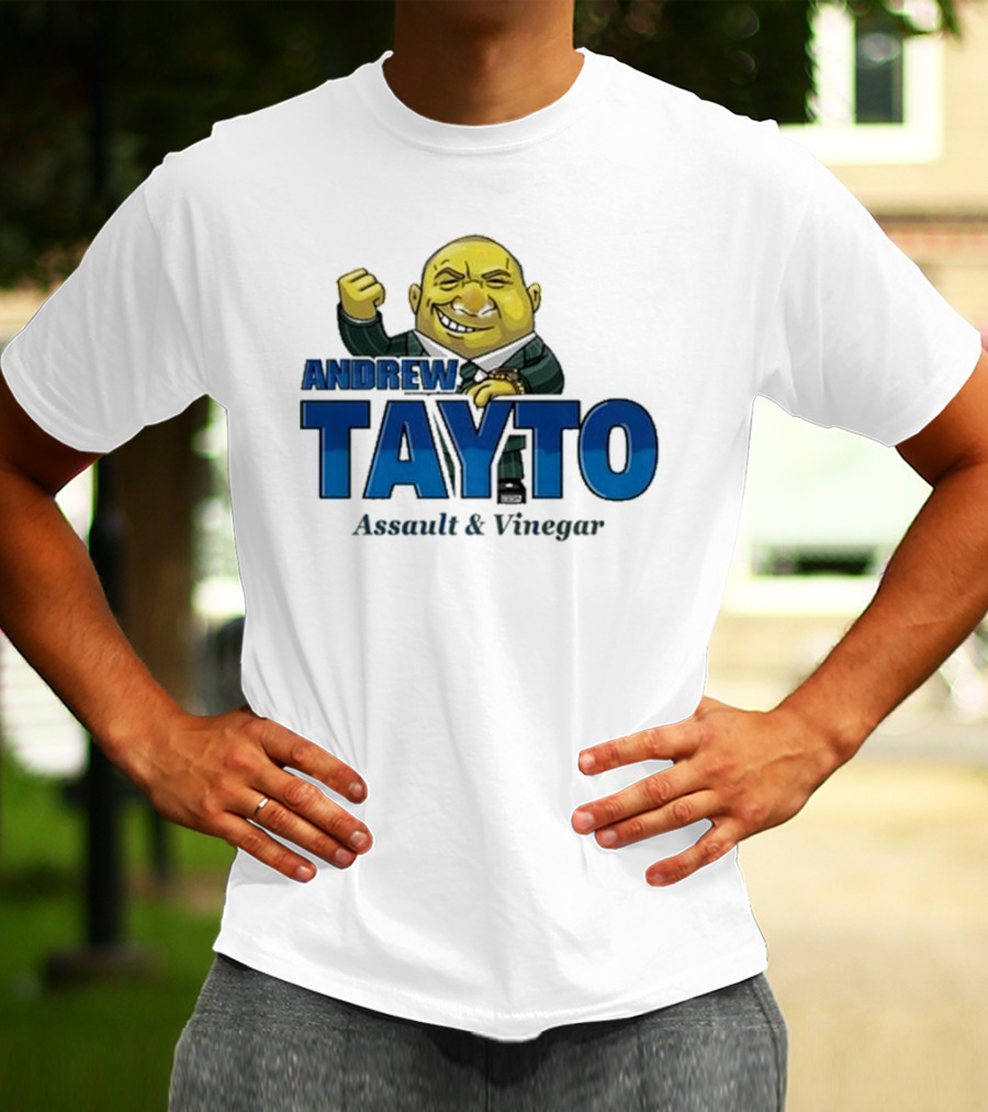 Andrew Tayto Assault & Vinegar Waterford Whispers Charity T-Shirt