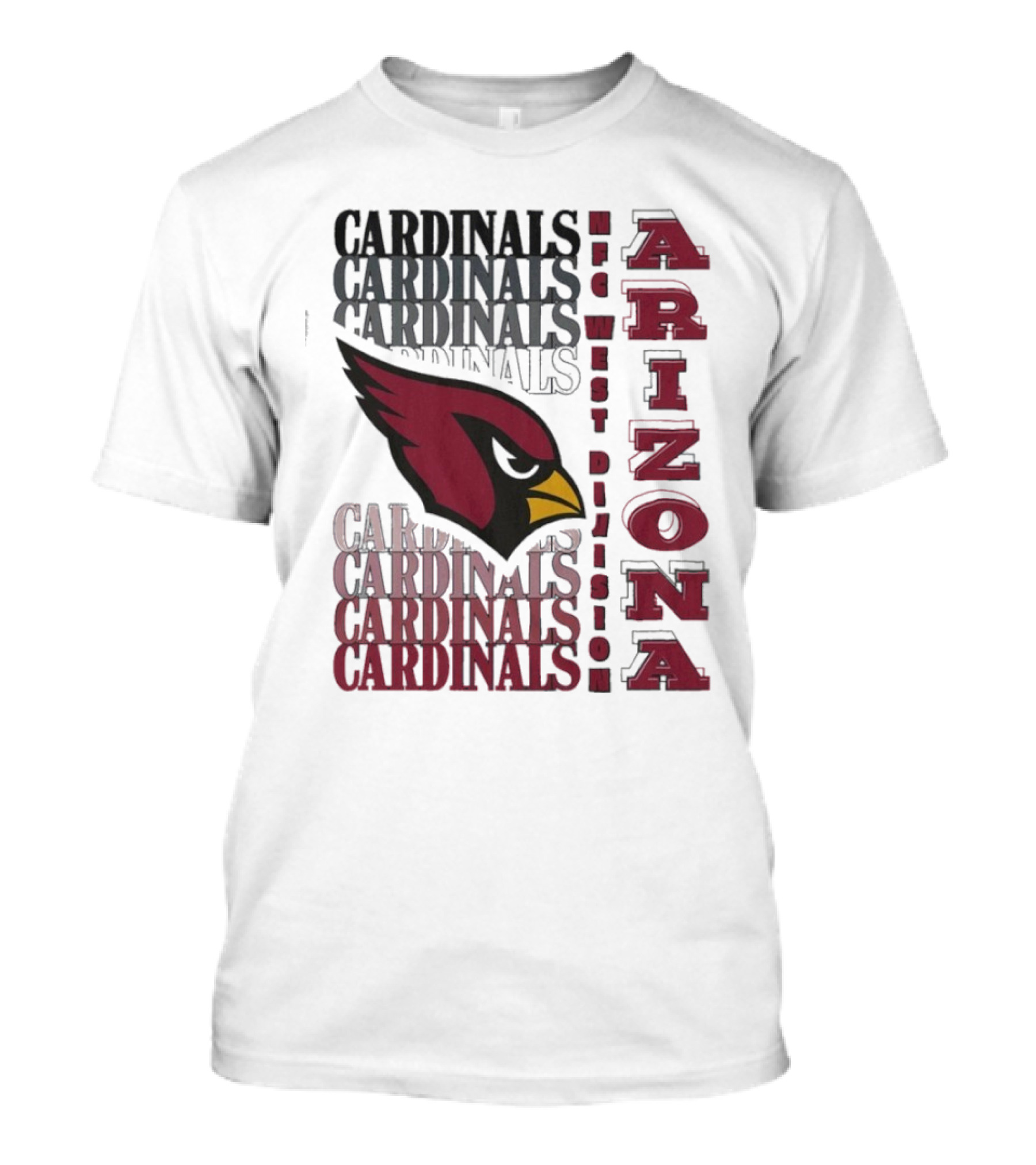 Arizona Cardinals NFC West Division Cardinals Arizona T-Shirt