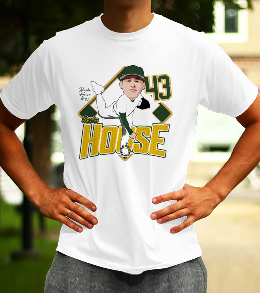 Brooks House 43 Baseball 2025 T-Shirt