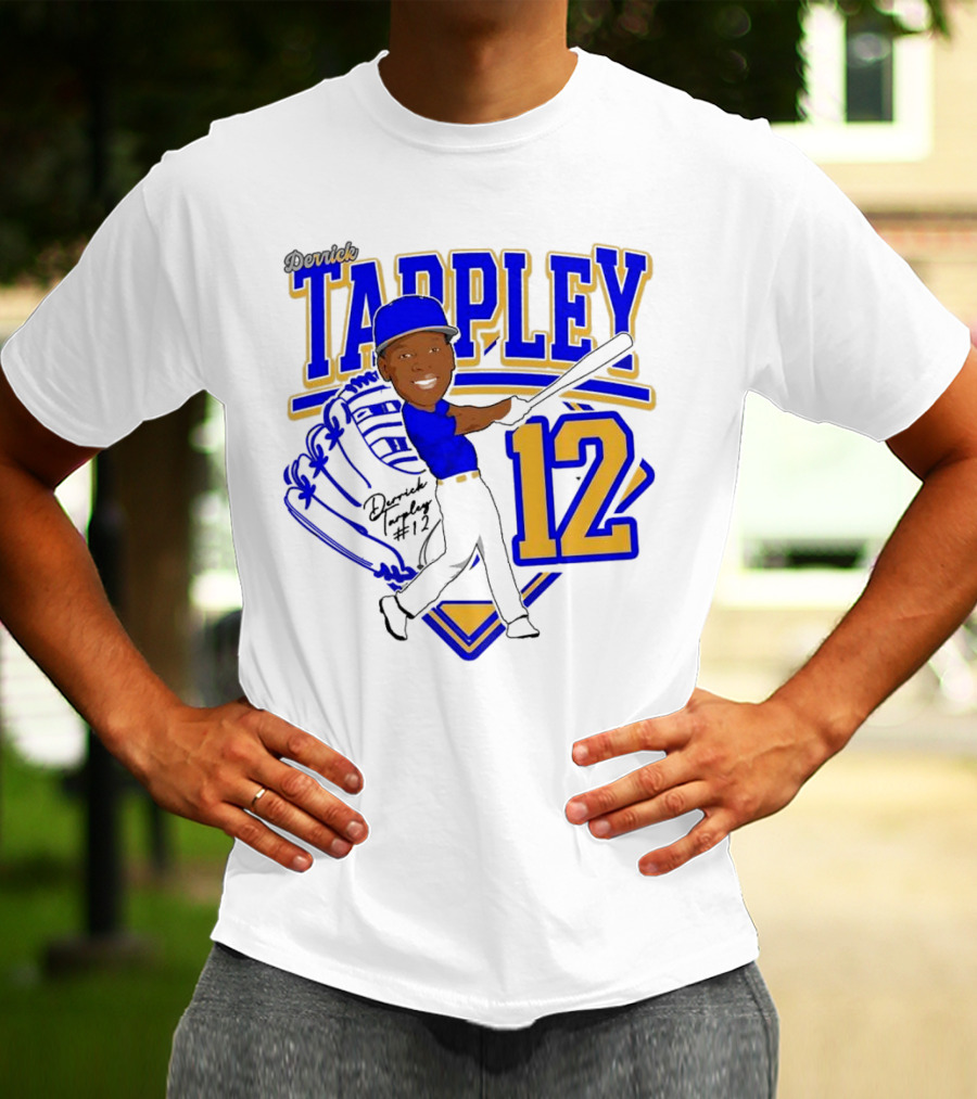 Derrick Tarpley 12 Baseball Player Art 2025 T-Shirt