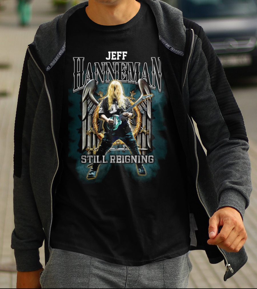Jeff Hanneman Still Reigning Guitar T-Shirt