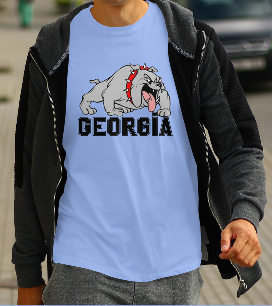 Georgia Bulldogs Fierce Mascot T-Shirt