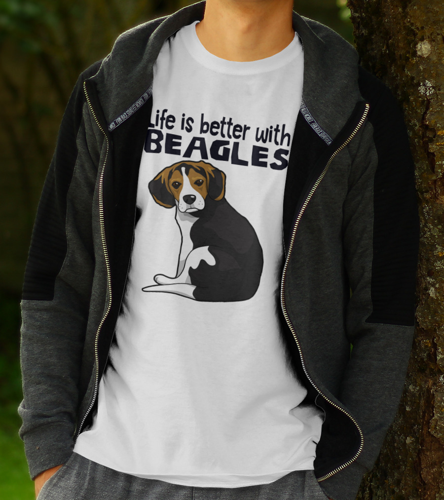 Life Is Better With Beagles T-Shirt