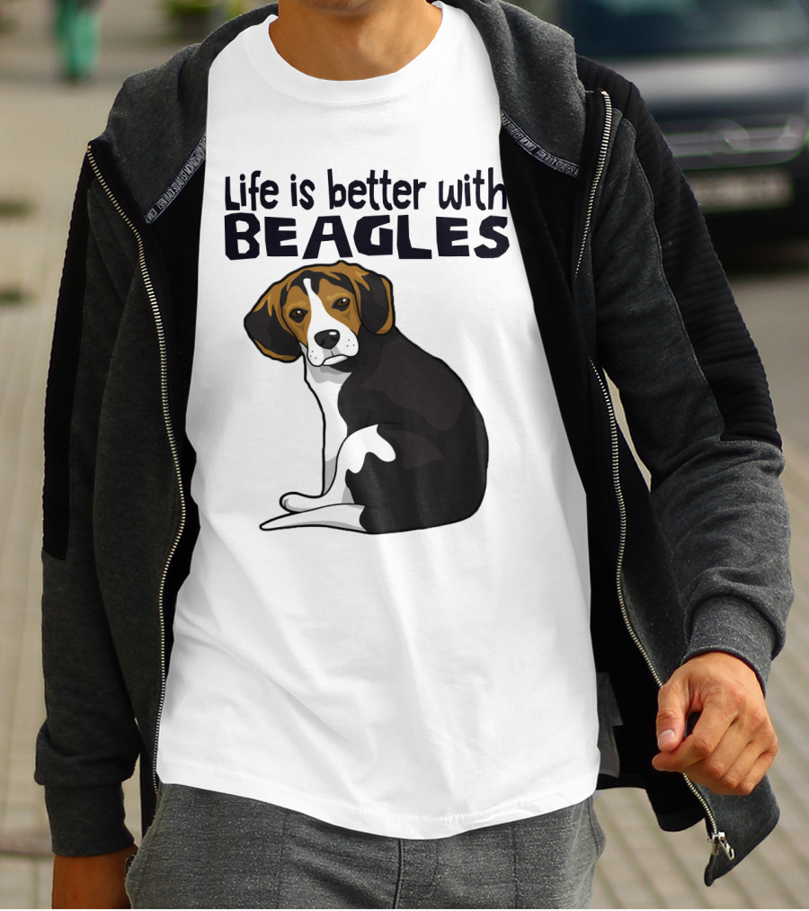 Life Is Better With Beagles T-Shirt