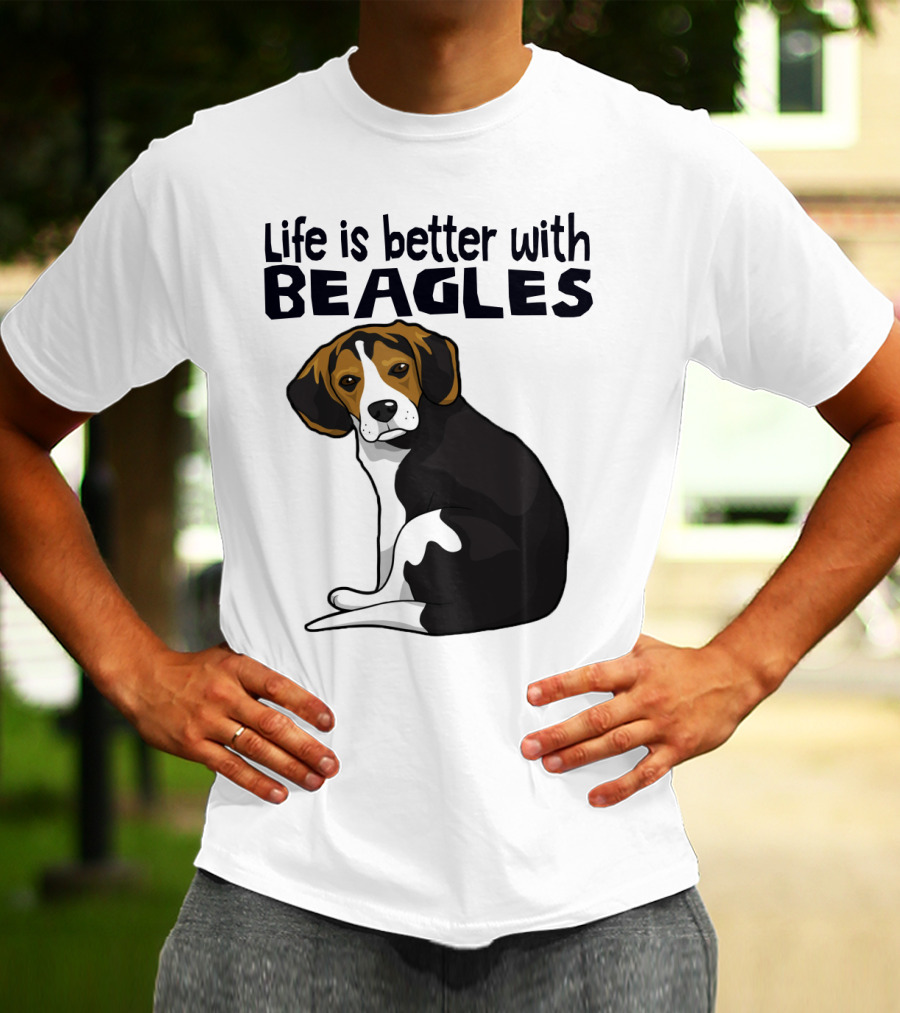 Life Is Better With Beagles T-Shirt