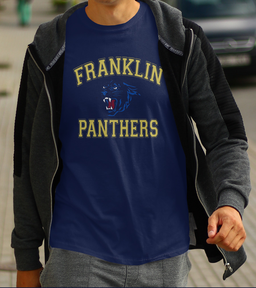 FRANKLIN PANTHERS ROARING SPORTS TEAM SPIRIT T-Shirt