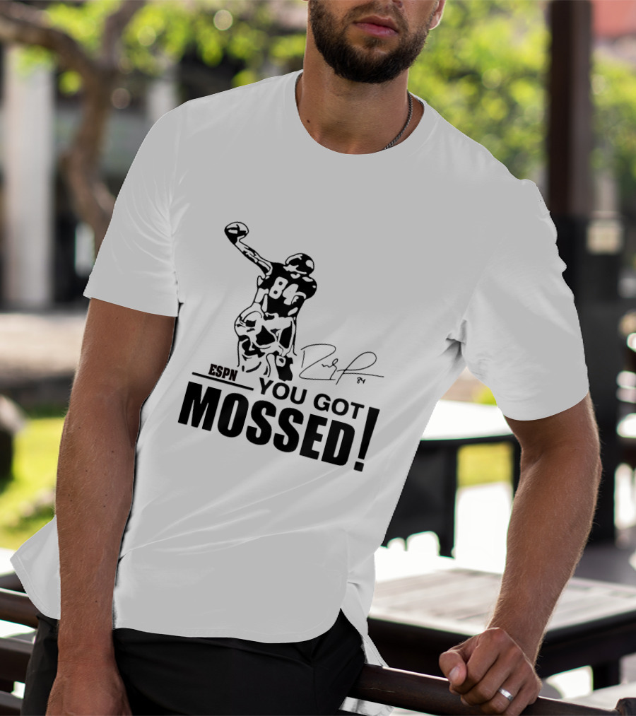 ESPN You Got Mossed 84 Signature Football T-Shirt