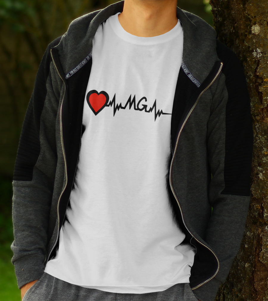Heartbeat MG Marc Gomez Merch T-Shirt
