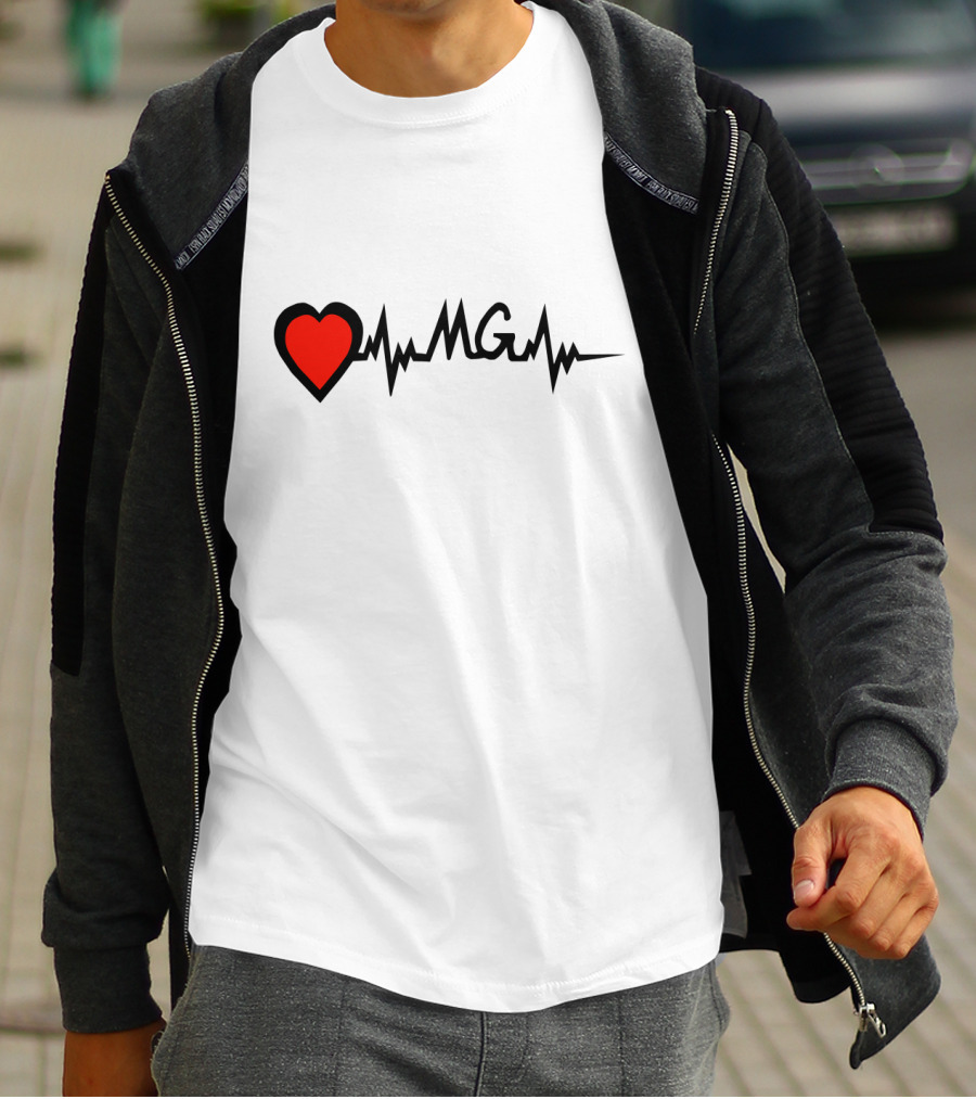 Heartbeat MG Marc Gomez Merch T-Shirt