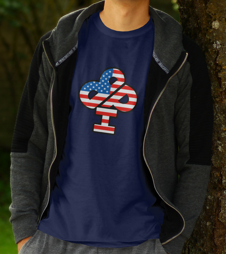 IDubbbz American Flag Logo IBP Merch T-Shirt