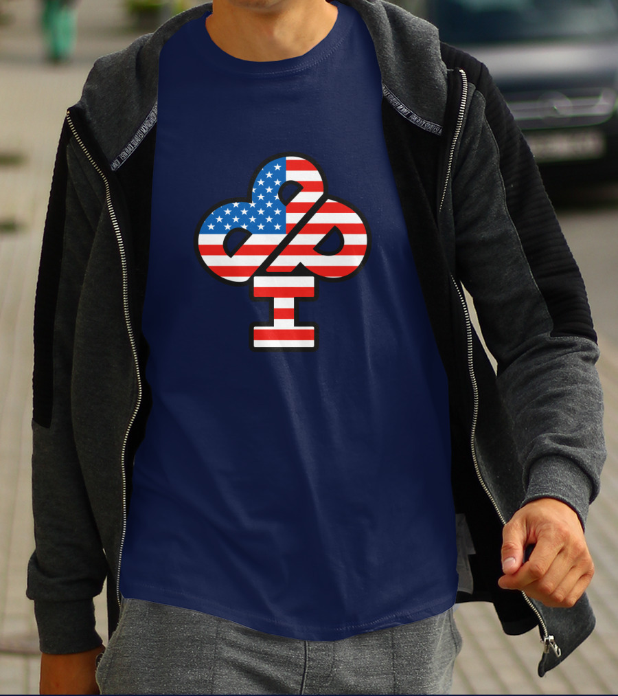 IDubbbz American Flag Logo IBP Merch T-Shirt