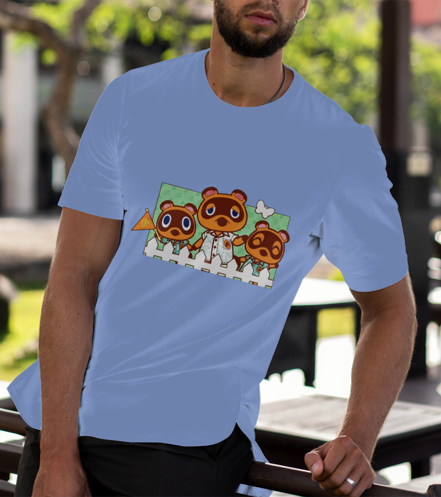 Animal Crossing New Horizons Tom Nook And Timmy And Tommy Trio Merch T-Shirt