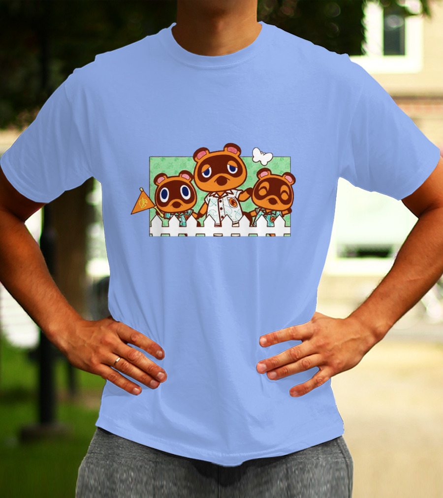Animal Crossing New Horizons Tom Nook And Timmy And Tommy Trio Merch T-Shirt