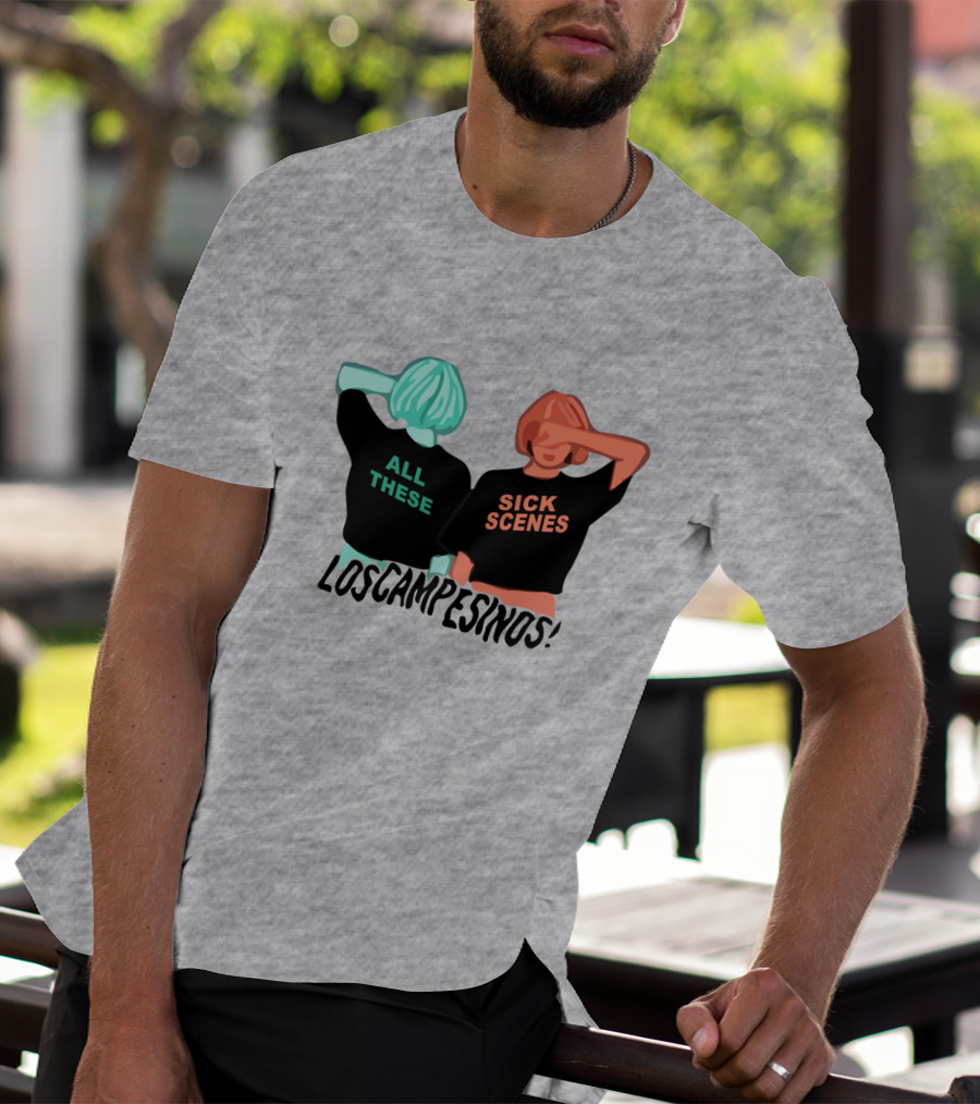 All These Sick Scenes Los Campesinos Wilbur Soot Merch T-Shirt