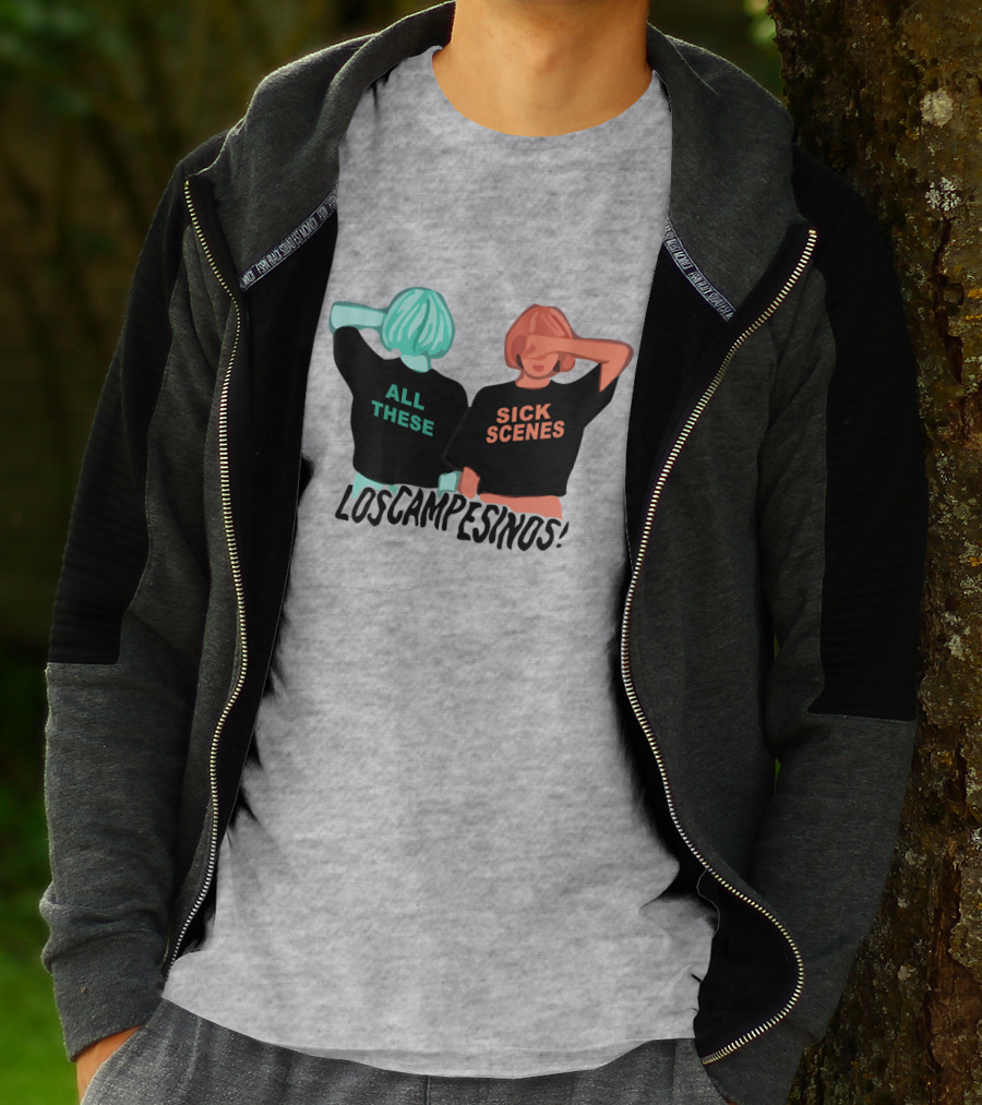 All These Sick Scenes Los Campesinos Wilbur Soot Merch T-Shirt