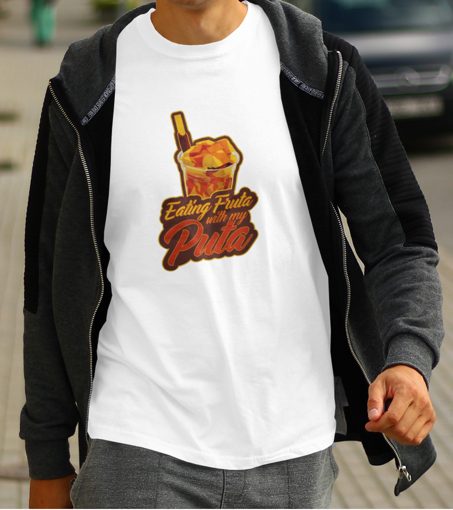 Benny Soliven Merch Eating Fruta With My Puta T-Shirt