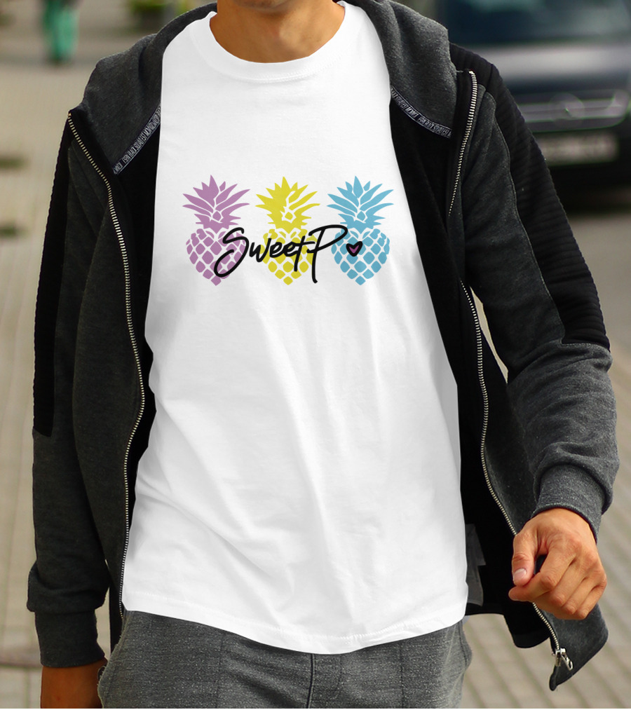 SweetP Pressley Hosbach Merch Pineapple Trio T-Shirt