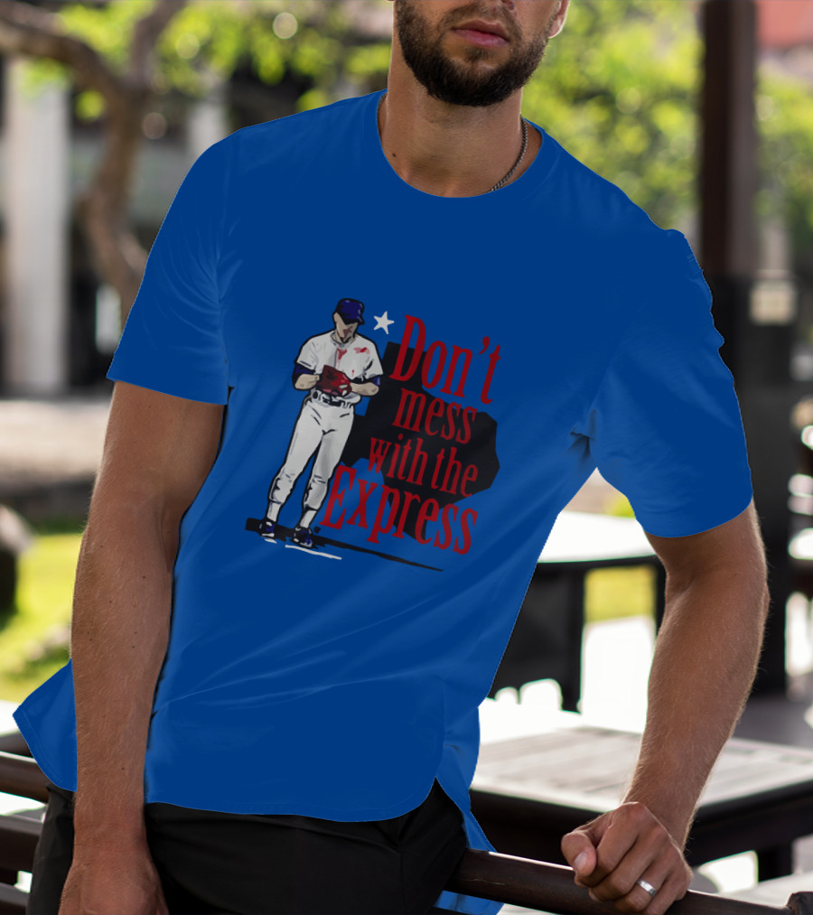 Don't Mess With The Express Bloody Nolan Ryan T-Shirt