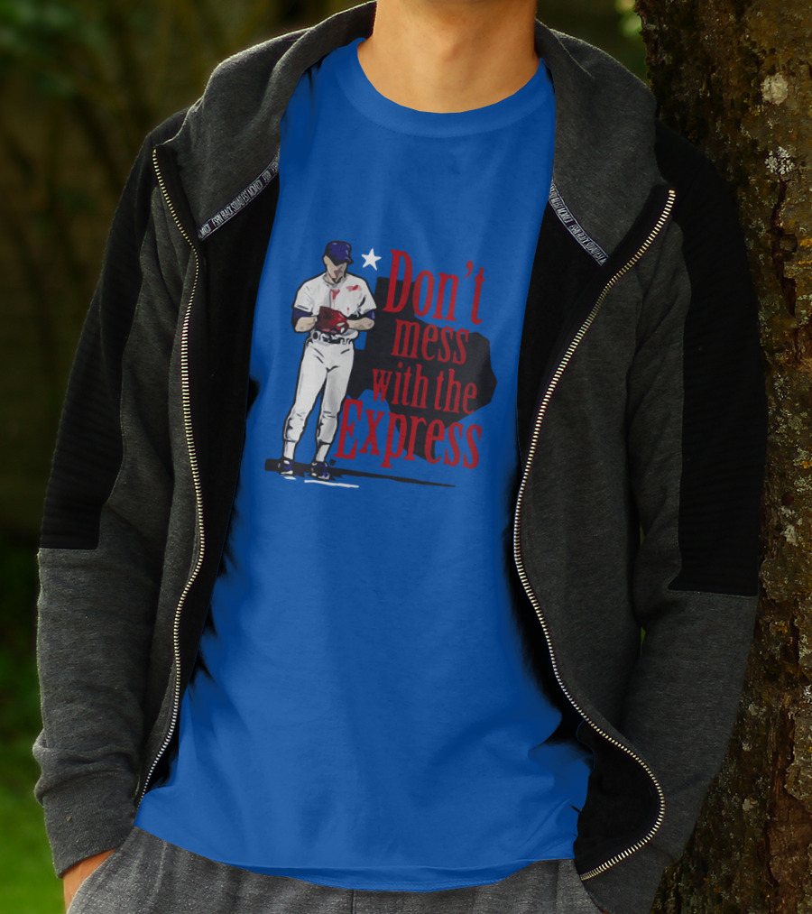 Don't Mess With The Express Bloody Nolan Ryan T-Shirt