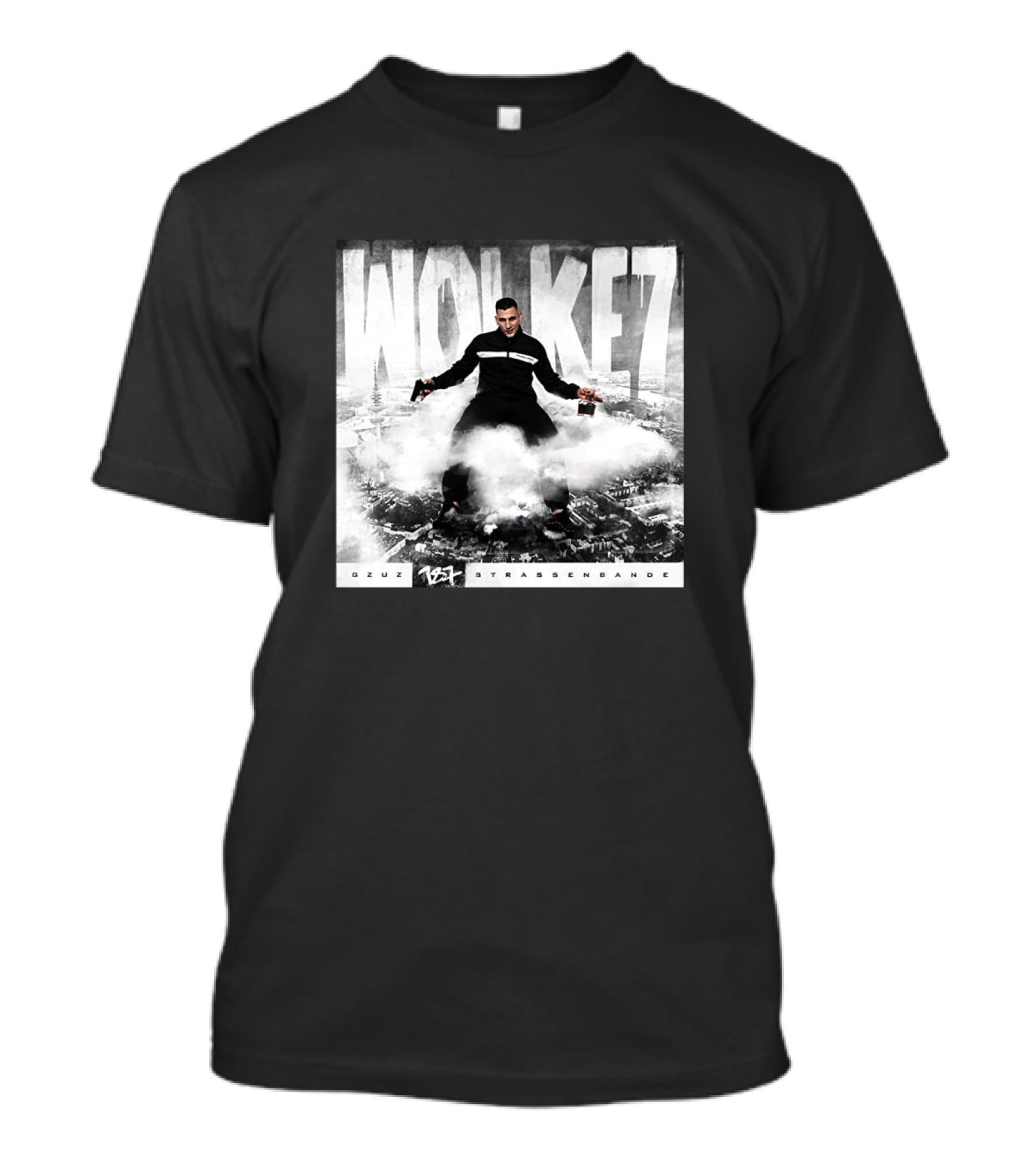 Wolke 7 Gzuz 187 Strassenbande Paris Merch T-Shirt