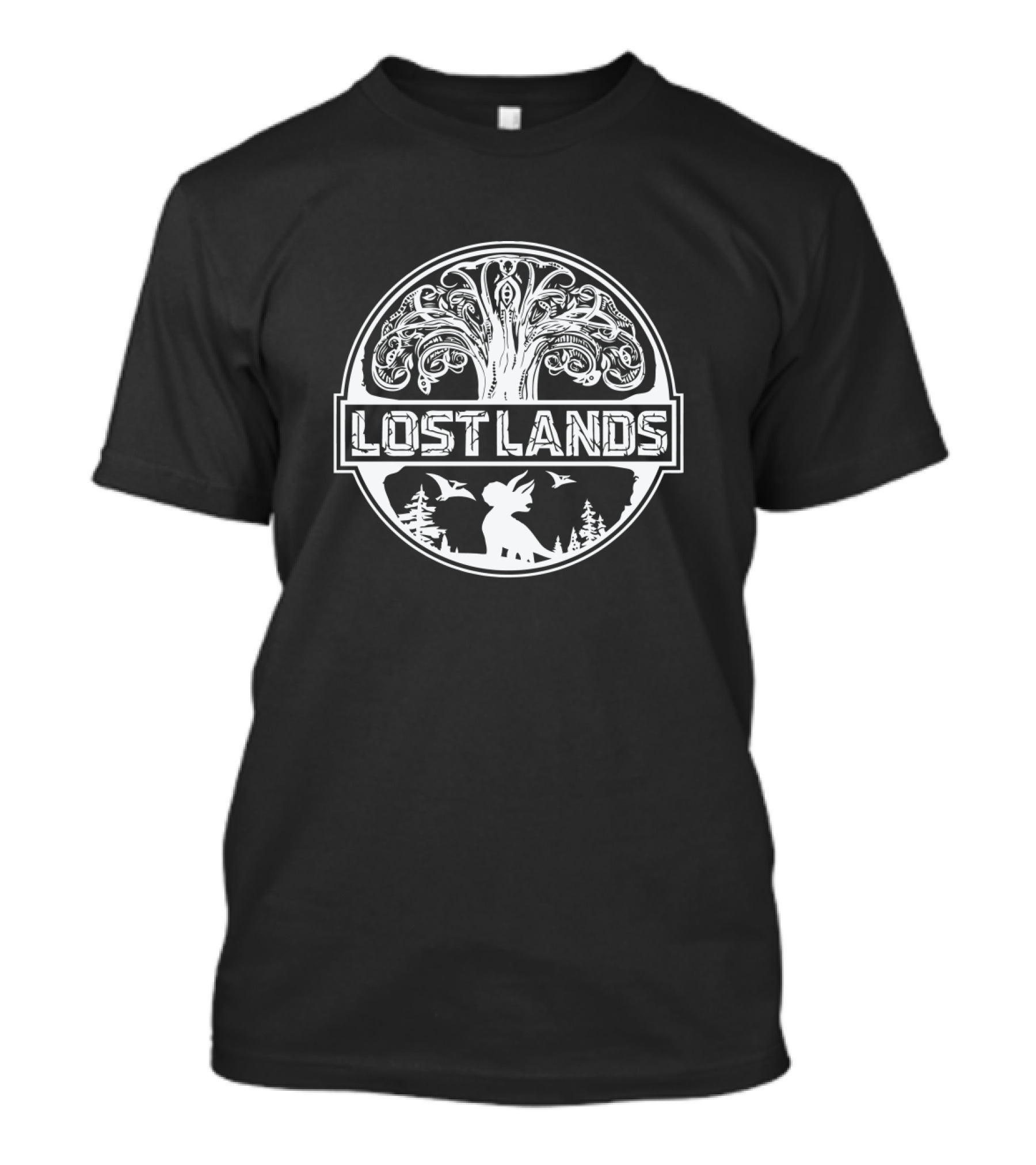 Lost Lands Festival Tree Dinosaur T-Shirt
