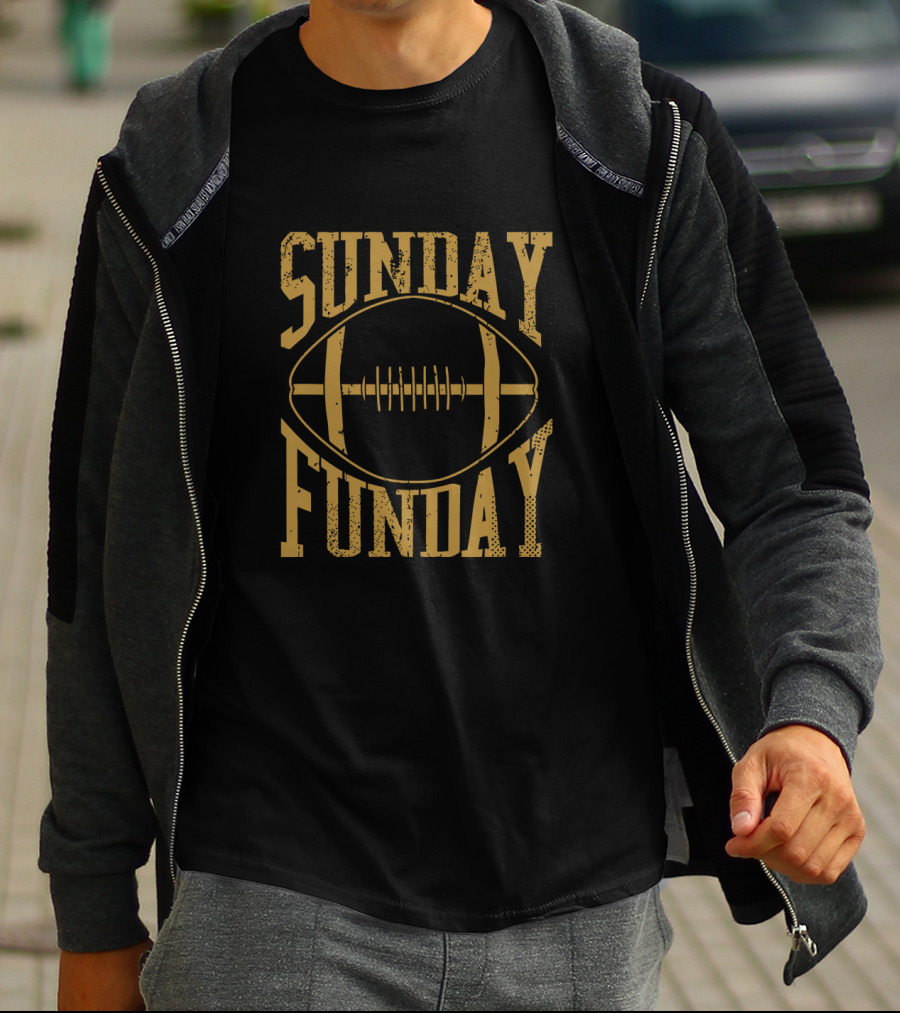 Sunday Funday Football T-Shirt