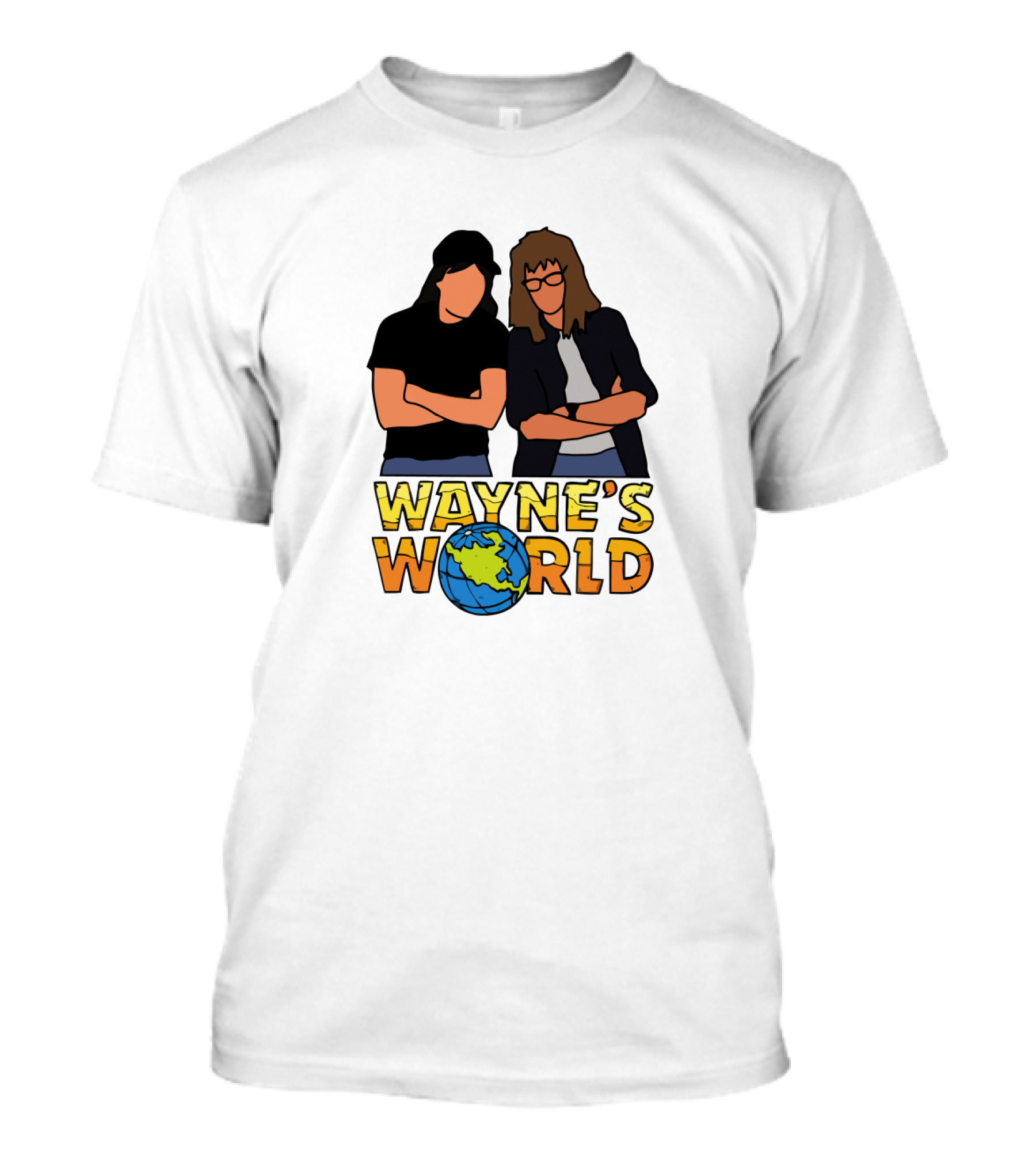 WAYNE'S WORLD DUO WITH EARTH T-Shirt