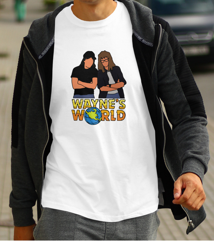 WAYNE'S WORLD DUO WITH EARTH T-Shirt