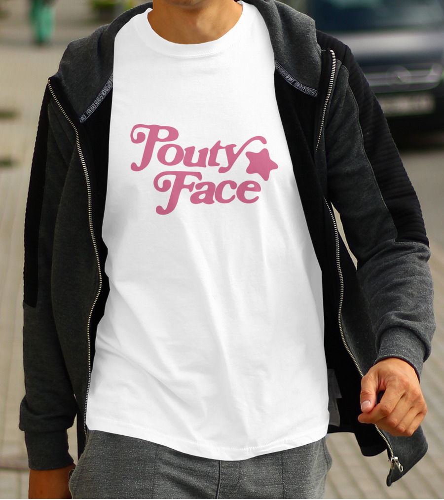 Pouty Face Star Merch T-Shirt