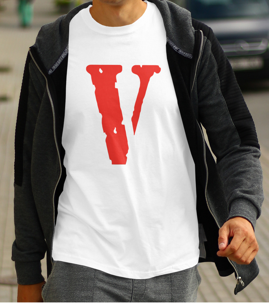 Nav Vlone Red V Icon T-Shirt