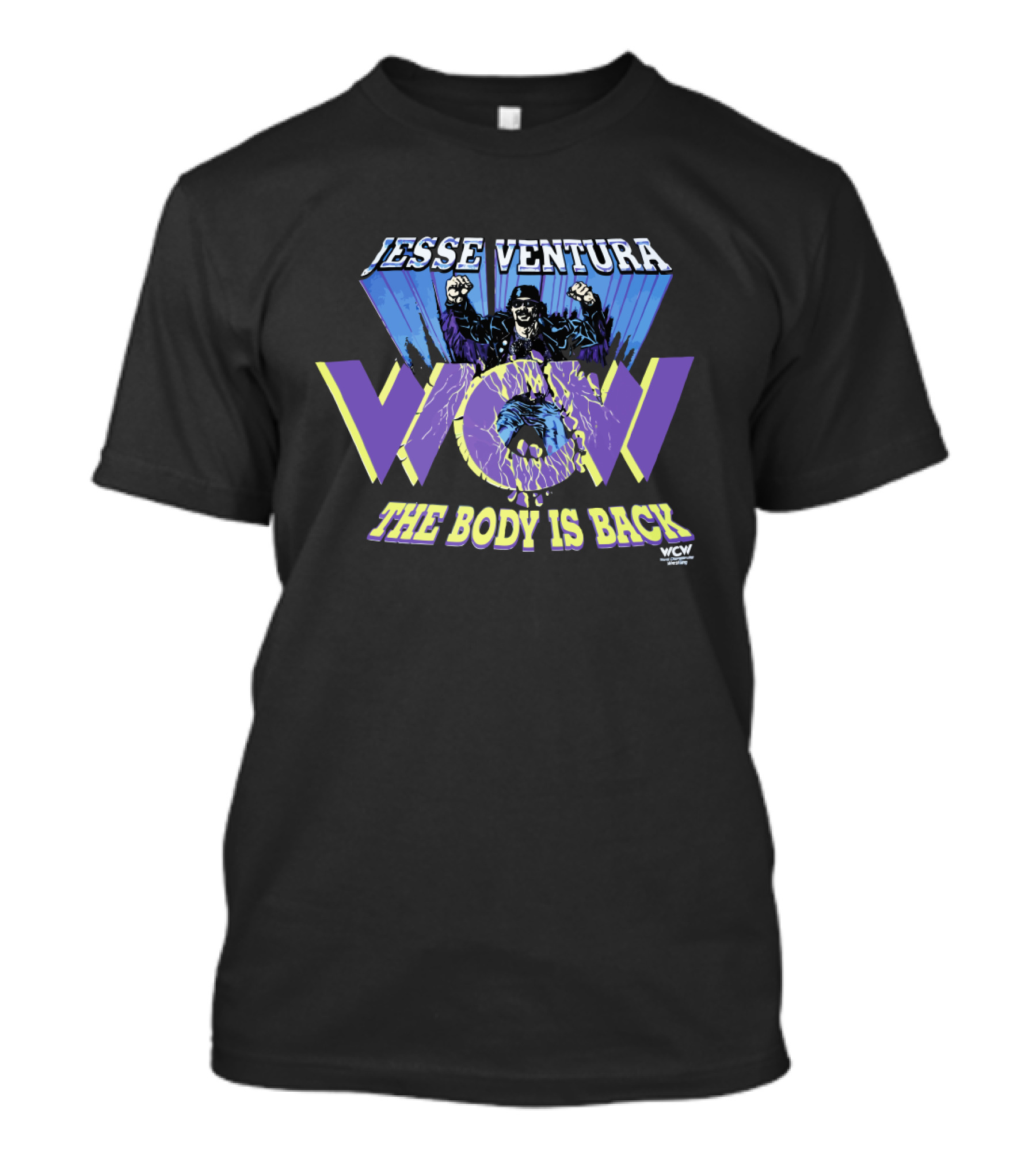 Jesse Ventura WCW The Body Is Back T-Shirt