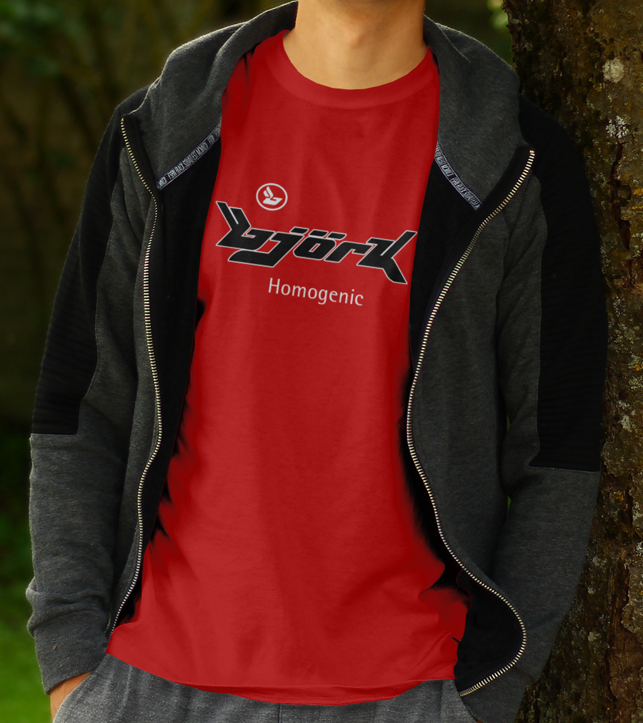 Bjork Homogenic Logo T-Shirt