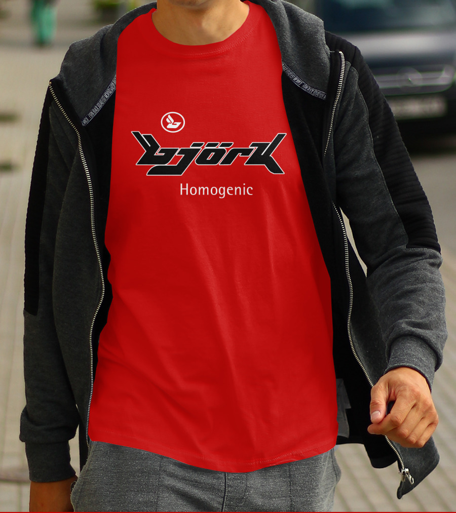 Bjork Homogenic Logo T-Shirt
