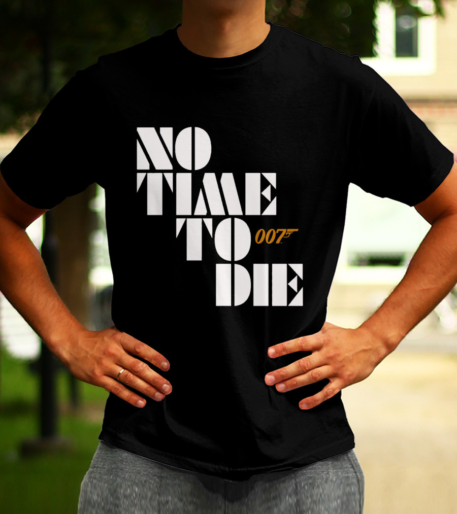 No Time To Die 007 Bond T-Shirt