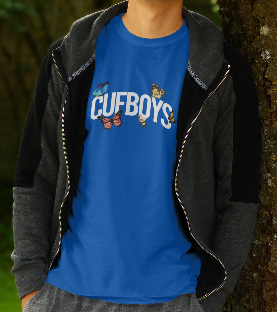 Cufboys Butterfly T-Shirt