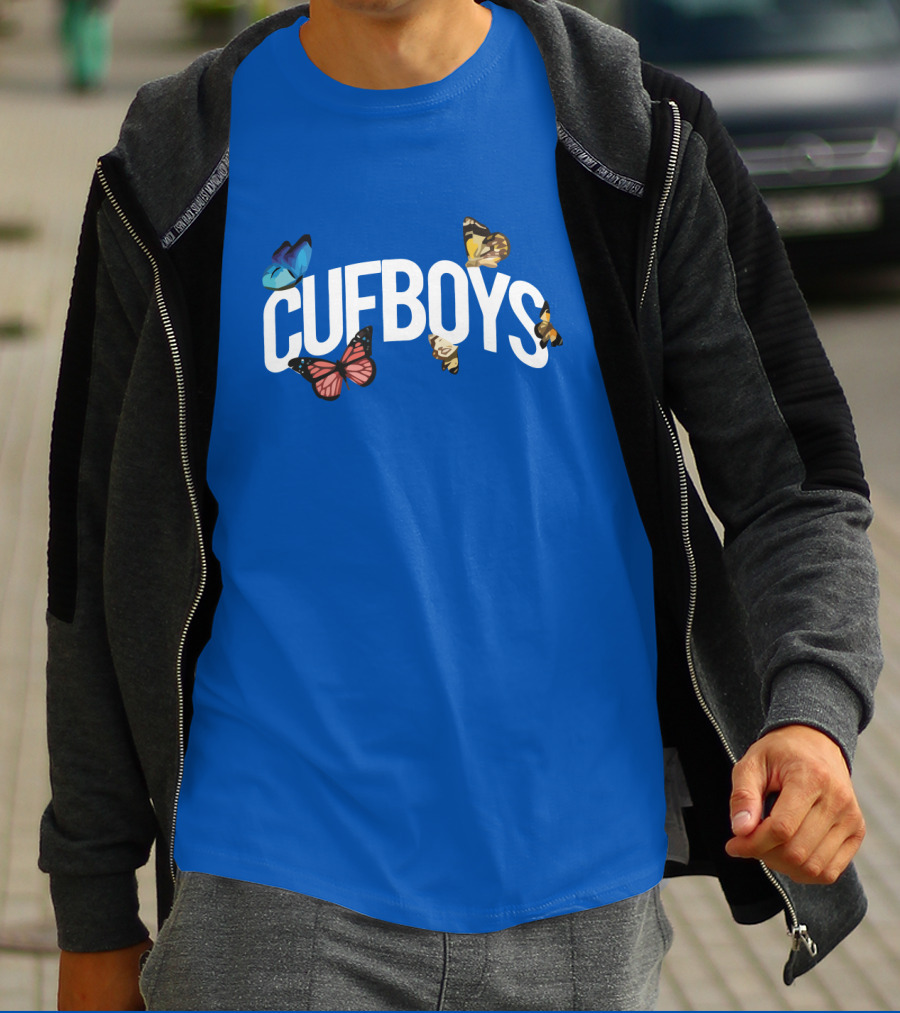 Cufboys Butterfly T-Shirt