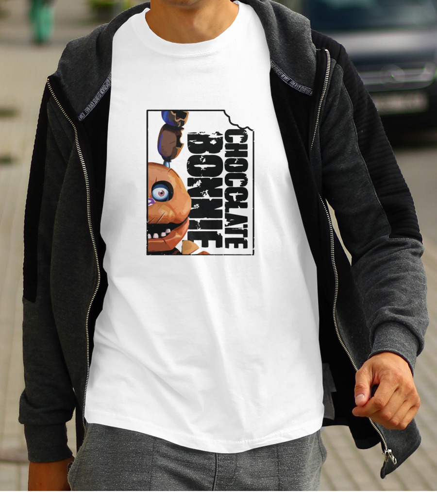 CHOCOLATE BONNIE FNAF AR MERCH STORE T-Shirt