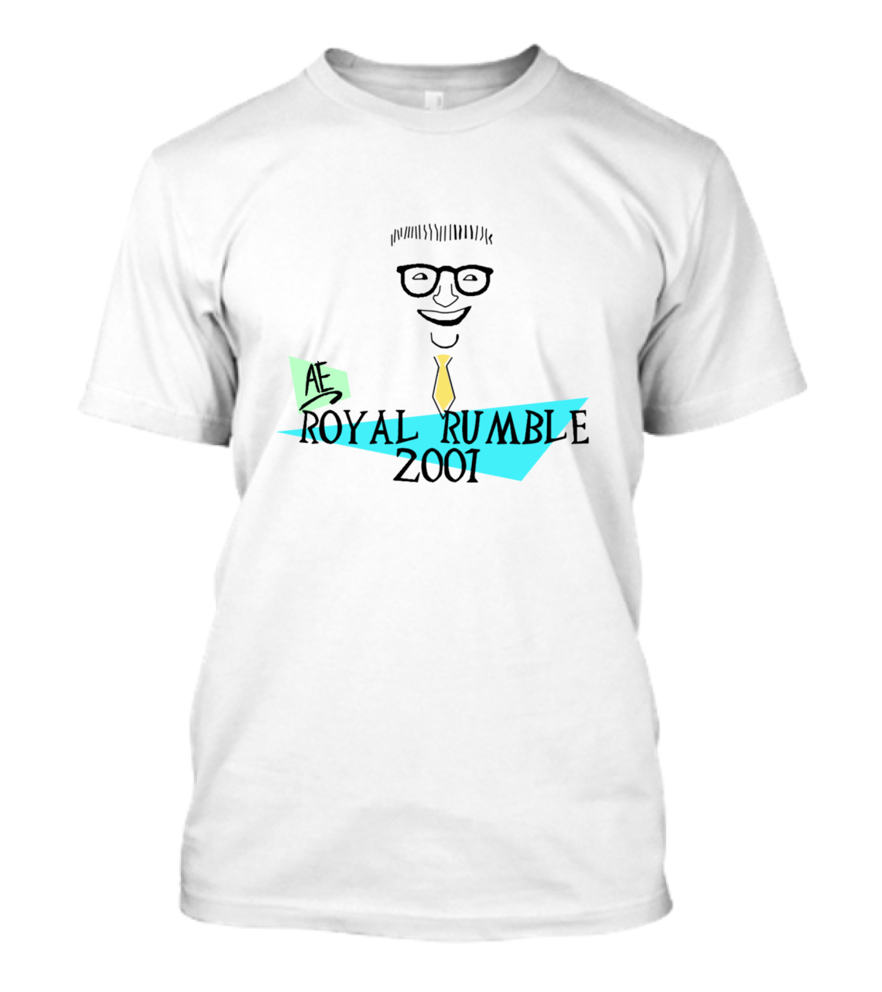 AE Royal Rumble 2001 Drew Carey T-Shirt