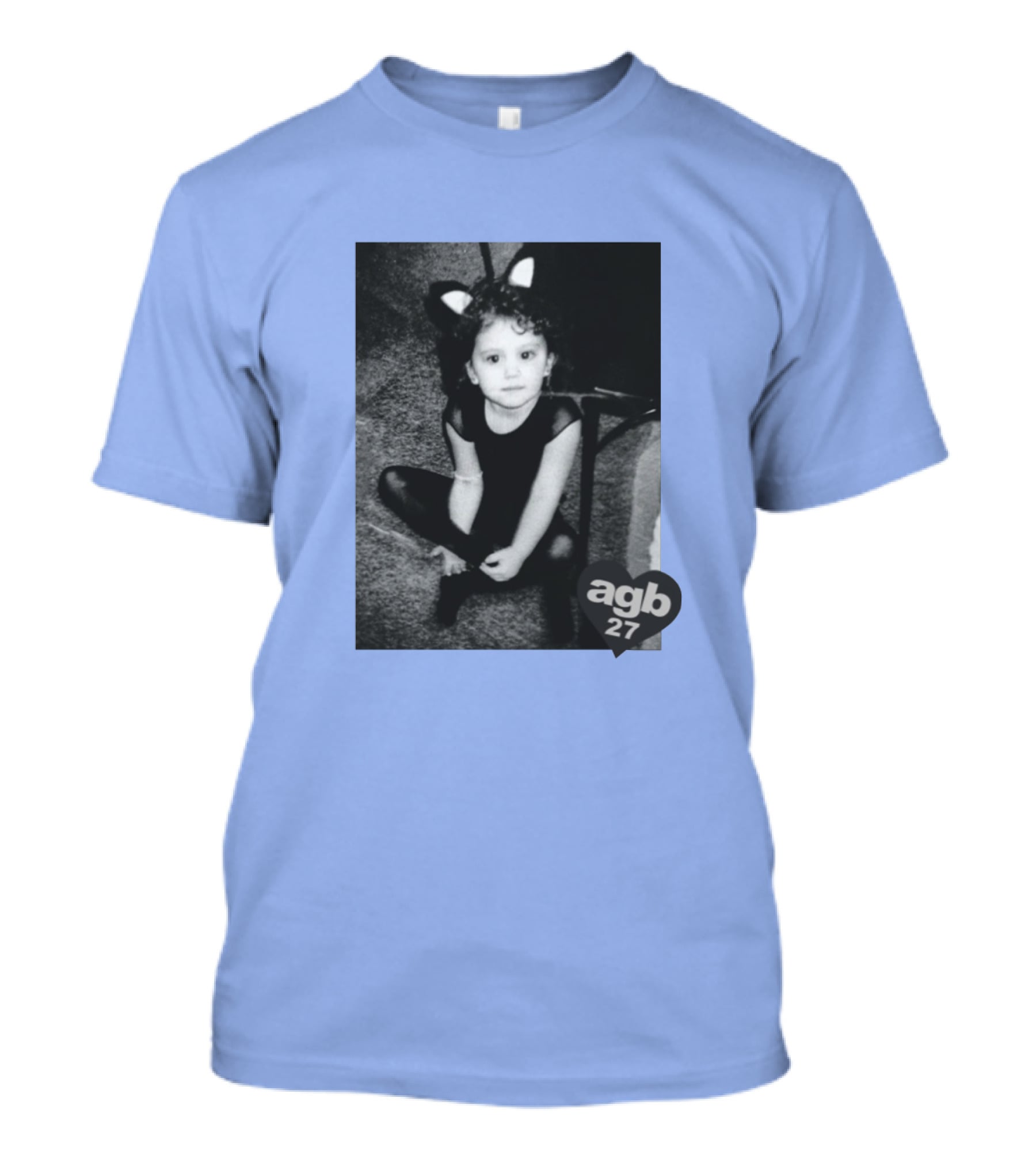 Agb 27 Vintage Style Cat Costume Photograph T-Shirt