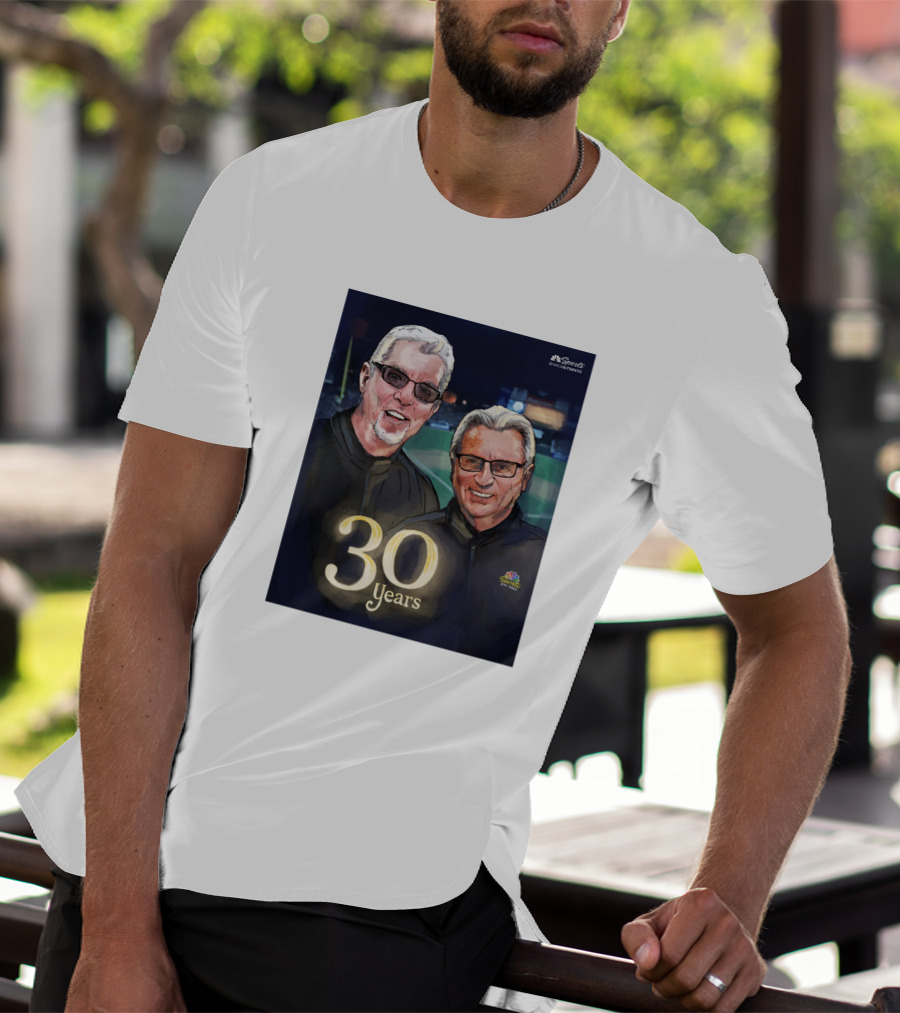 Kruk And Kuip 30 Years NBC Sports Giants Celebrating Broadcasting Legends T-Shirt