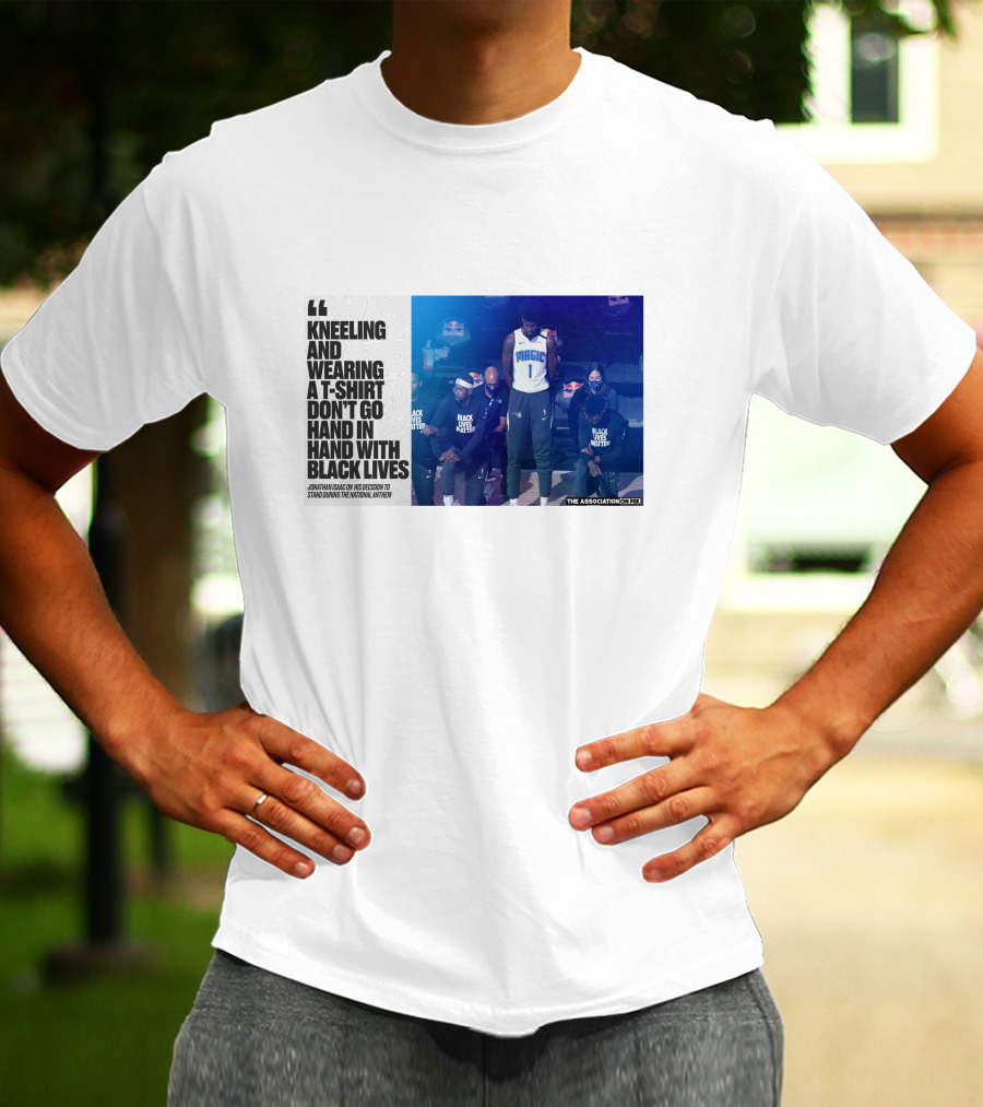 Jonathan Isaac Magic Jersey Quote Kneeling Black Lives T-Shirt